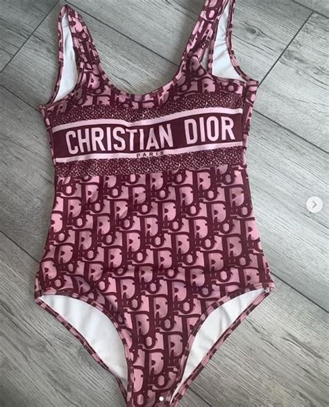 bikinis christian dior|Dior one piece swimsuit.